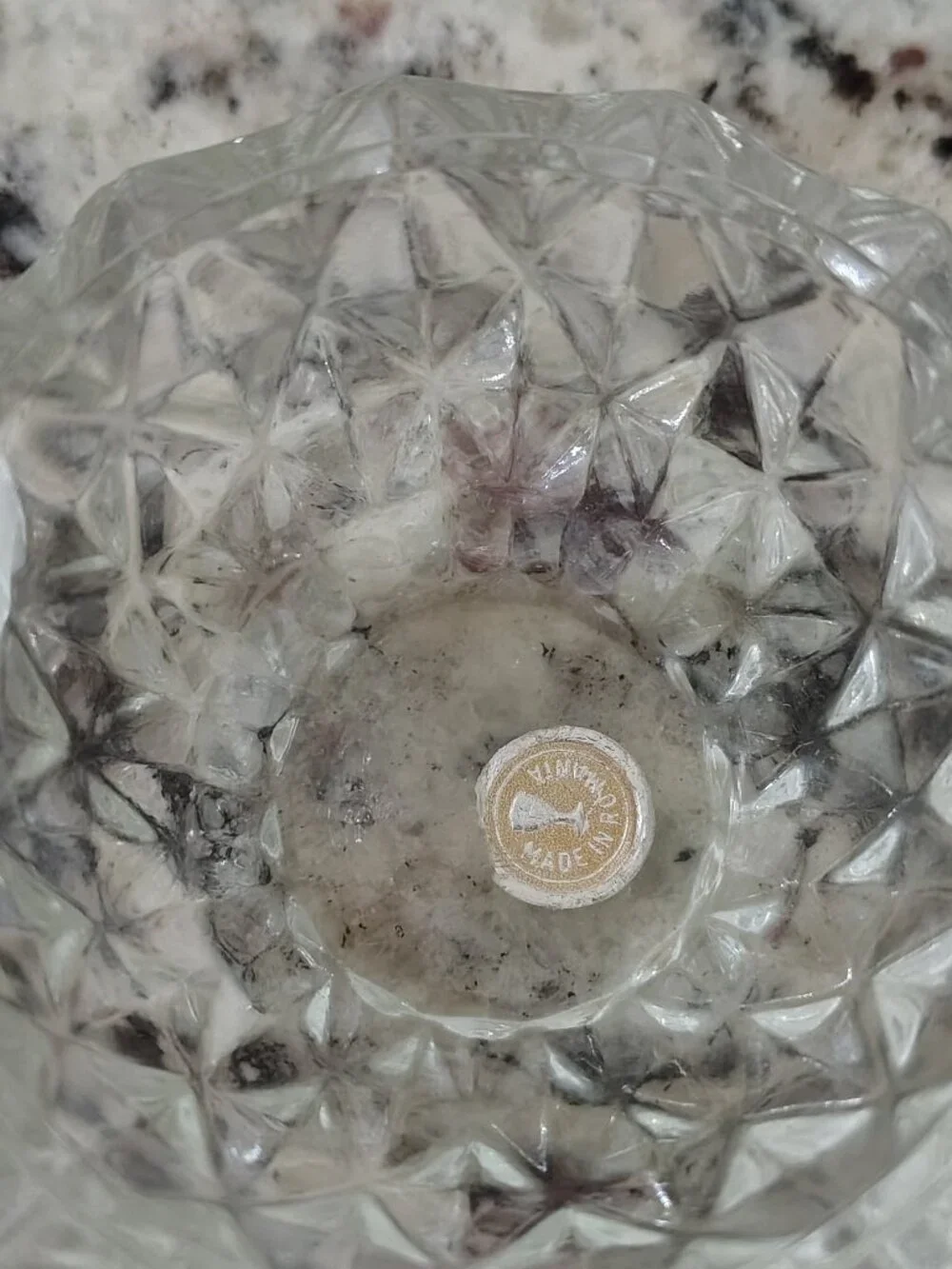 Round Box with Lid Glass  Lid Multipurpose
